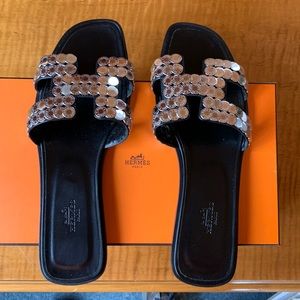 Hermes Oran shoes. Never worn. Size 40